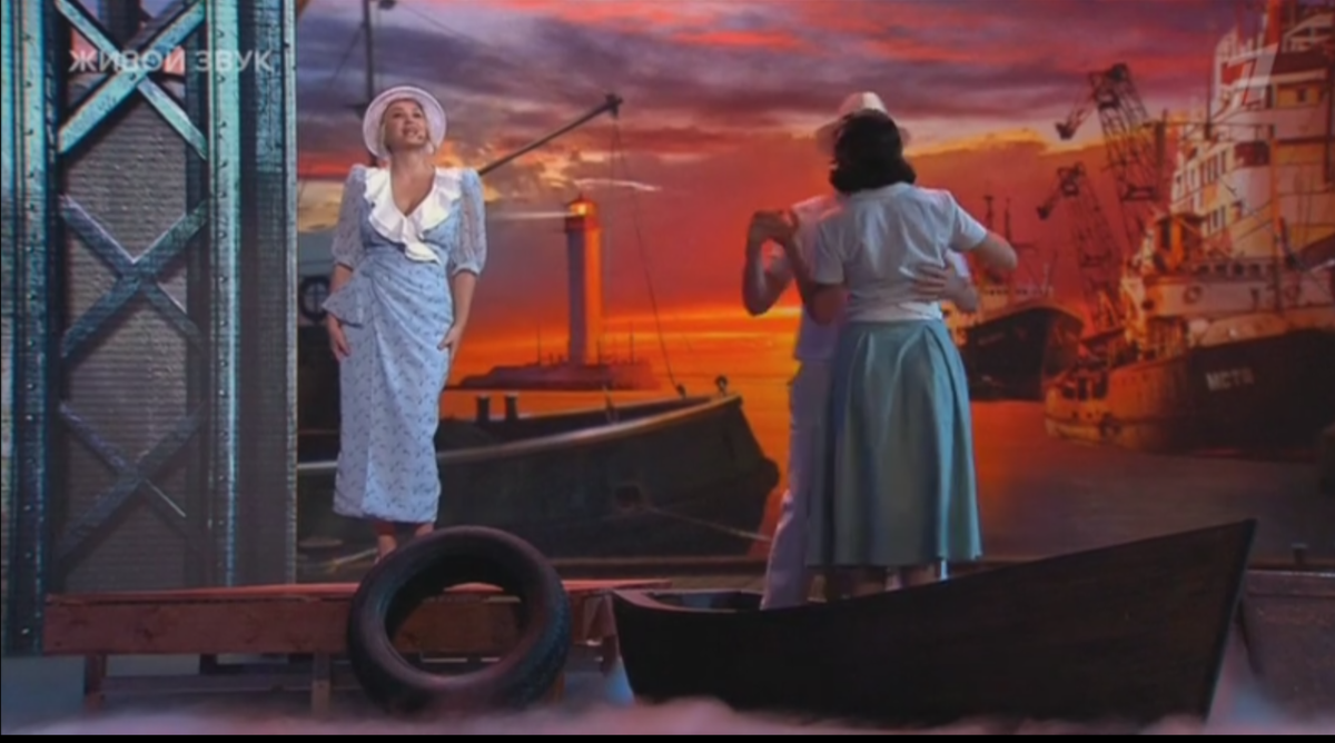 Фото-кадр из шоу "Три Аккорда" за 13.04.2025 (первый канал)