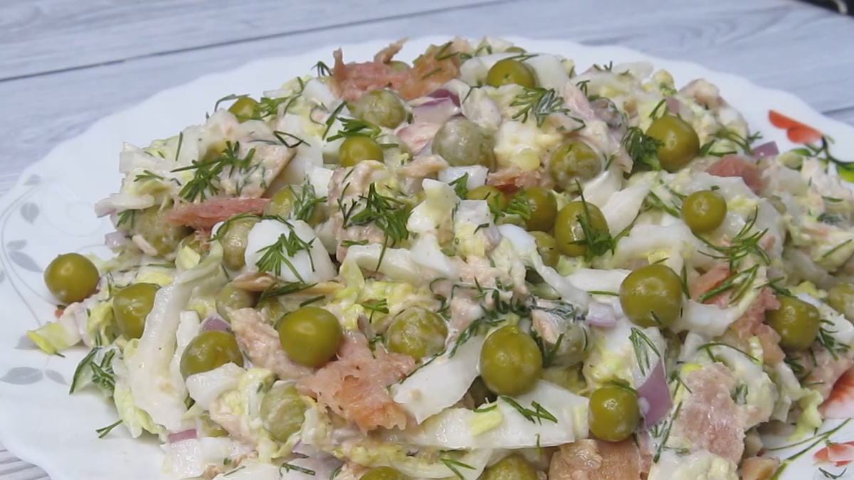 Салат из серии на каждый день. Вкусный!