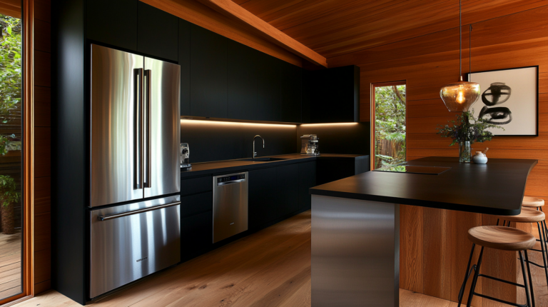    Как оформить черную кухню стильно и практично? svkuhni77