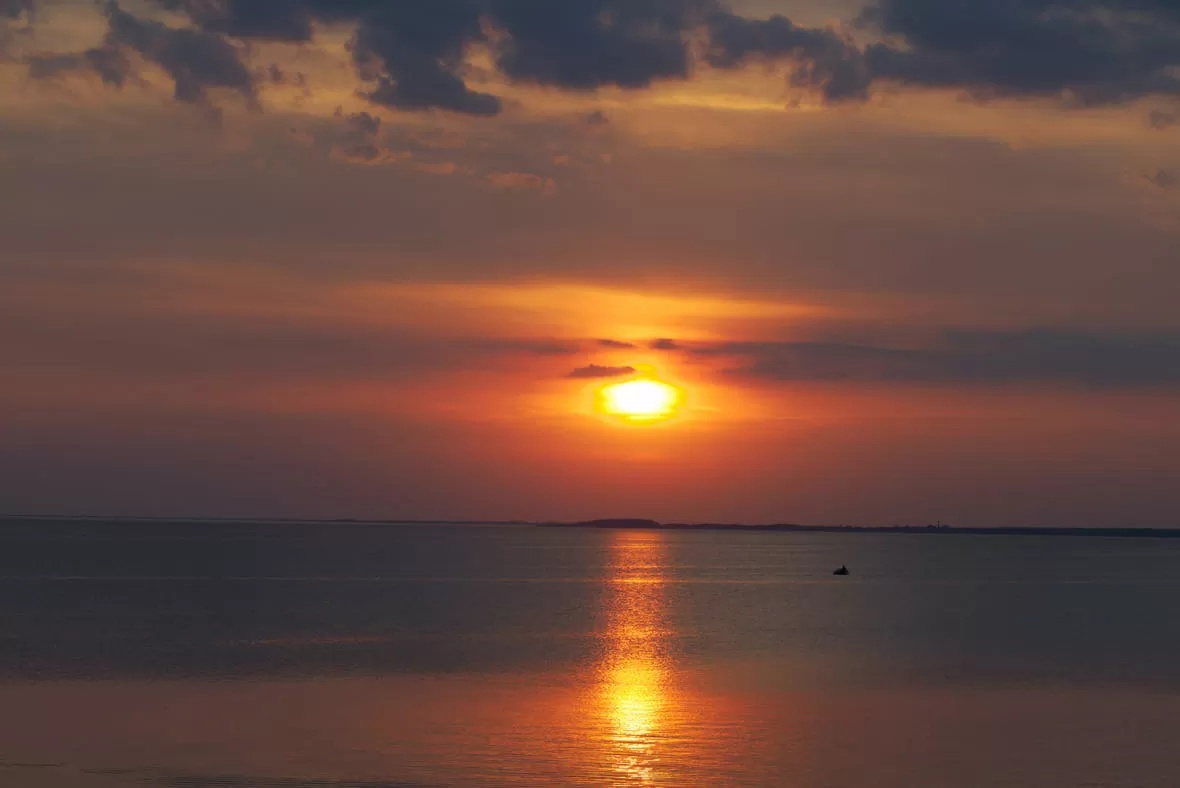 Закат на Балтийском море
