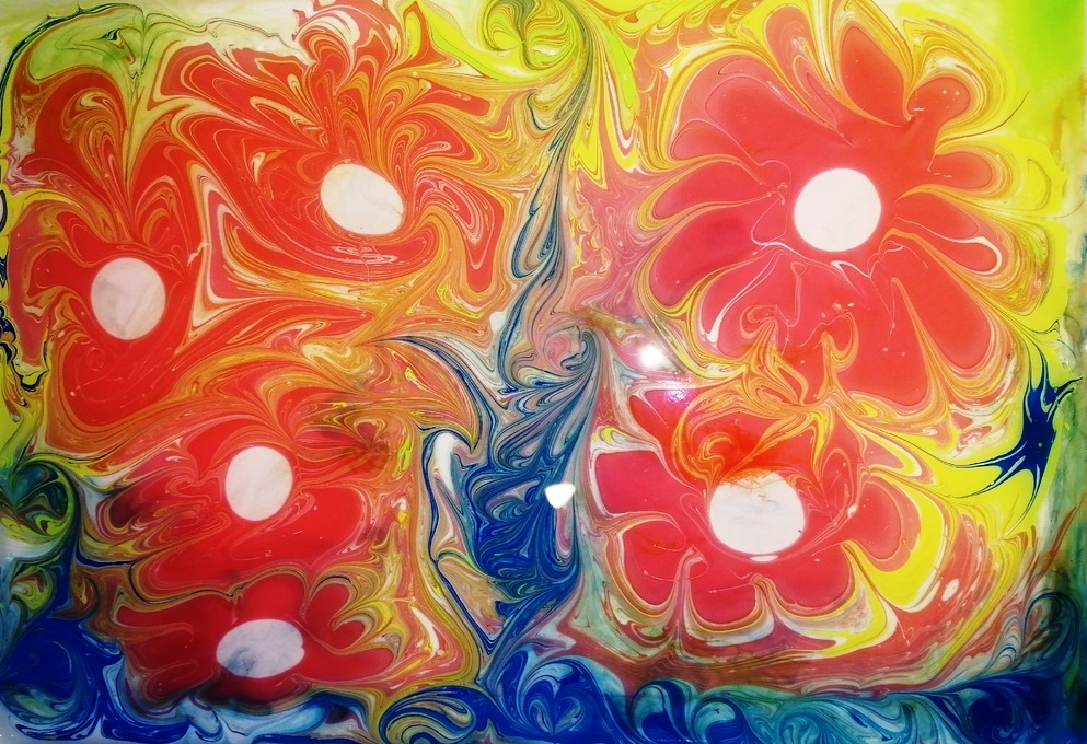 Мой рисунок на воде