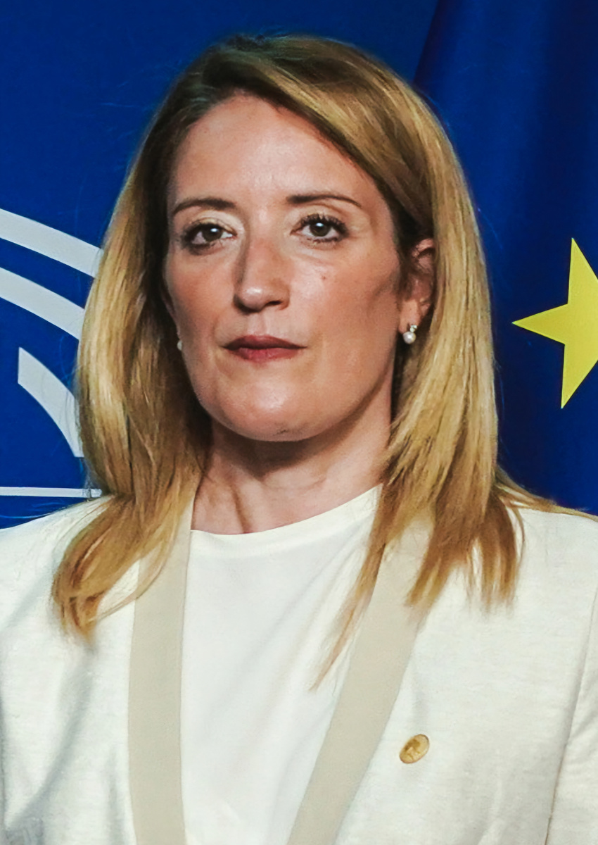 Роберта Метсола, президент Европарламента, фигурально выражаясь, хранительница европейской демокоатии