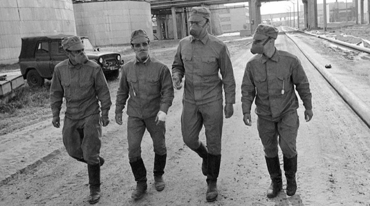 ХИМ войска СССР на аварии Чернобыльской АЭ