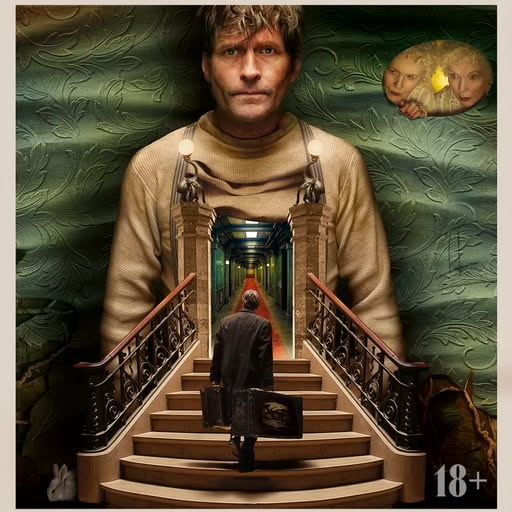     Криспин Гловер пытается покинуть заколдованный отель в трейлере «Мистера К»