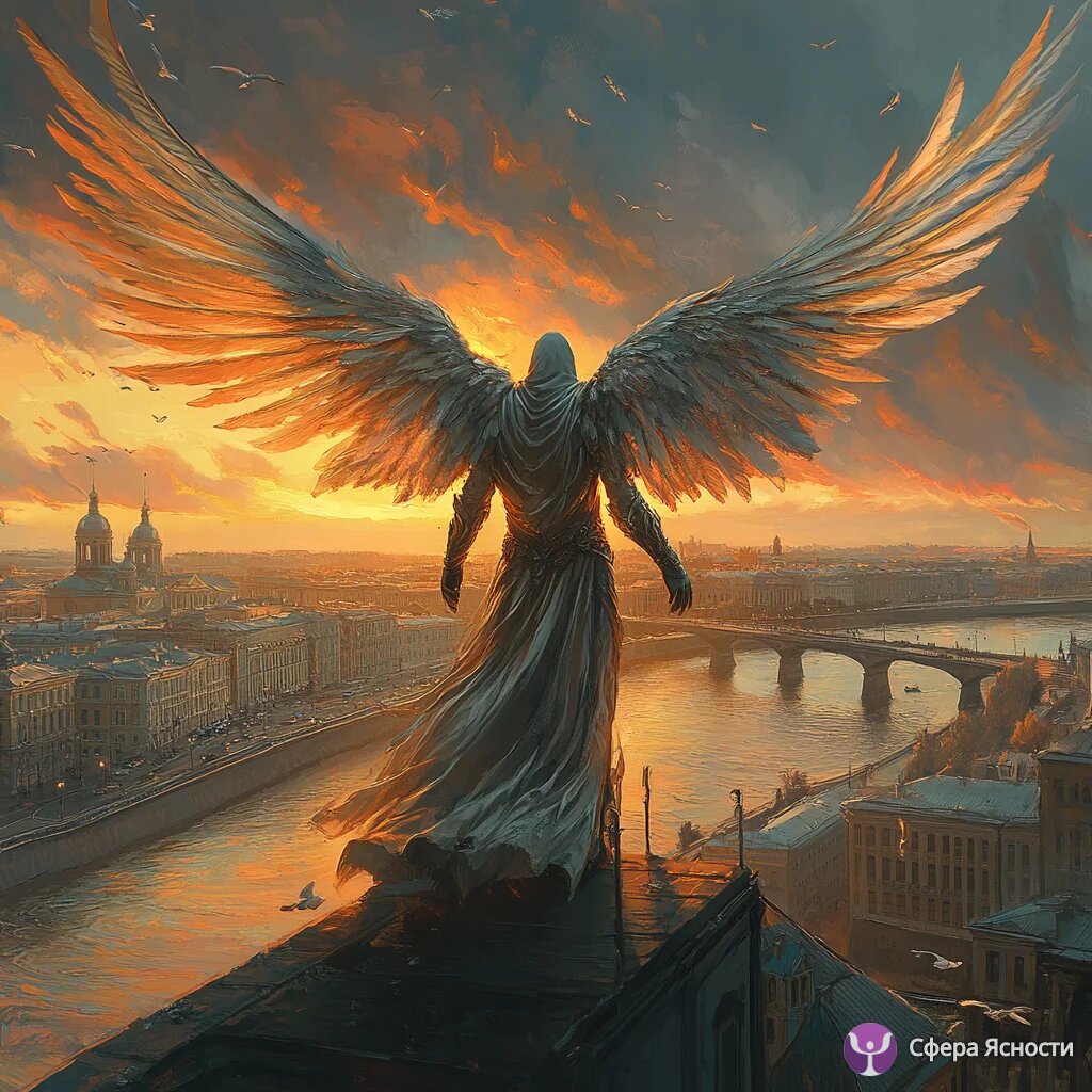 Высокая Суть, Хранитель города Санкт-Петербург (фото 1). ИИ генерация: Savmea. Источник: https://sferayasnosti.site/gallery/