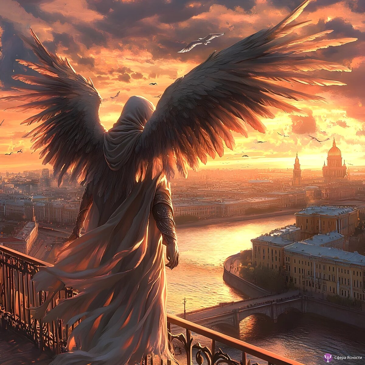 Высокая Суть, Хранитель города Санкт-Петербург (фото 2). ИИ генерация: Savmea. Источник: https://sferayasnosti.site/gallery/