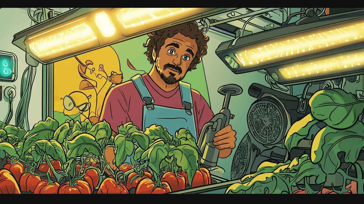 Выращивание перцев в гроубоксе: как сделать ваш урожай настоящим шедевром с минимальными затратами труда и времени.