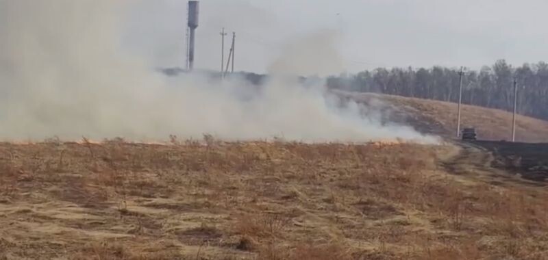    Скриншот записи пожара