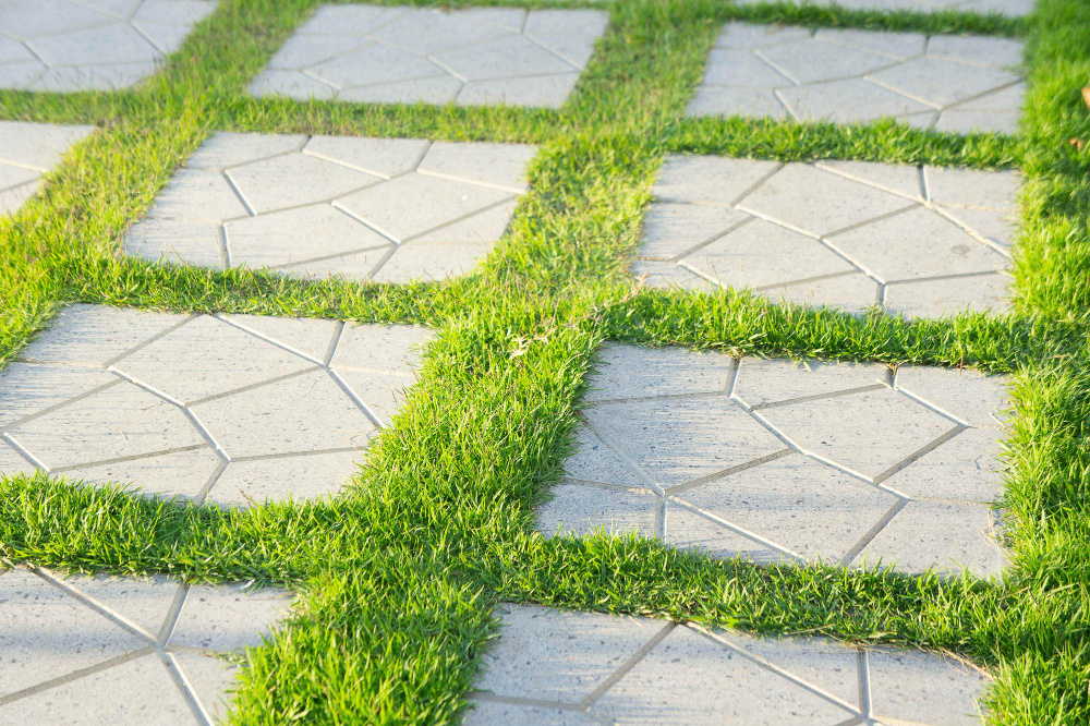 Дорожка из садовой плитки