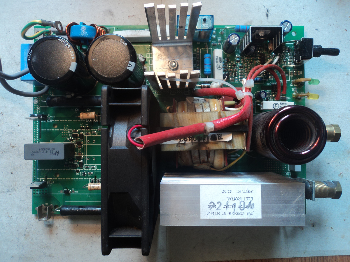 Плата аппарата. Фото автора.