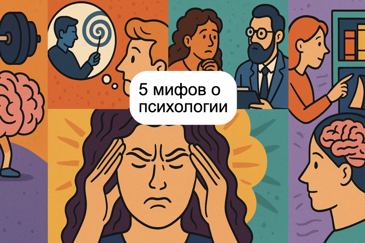5 мифов о психологии