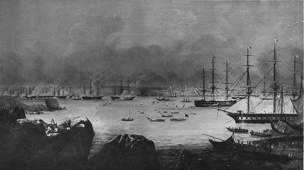 Русская эскадра на Босфоре в 1833 году