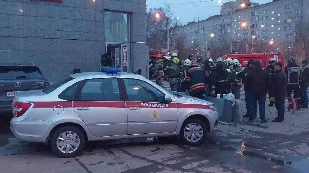 Поджог, пожар и эвакуация в ТЦ «Элизиум»: задержан 13-летний мальчик. Фото: Росгвардия