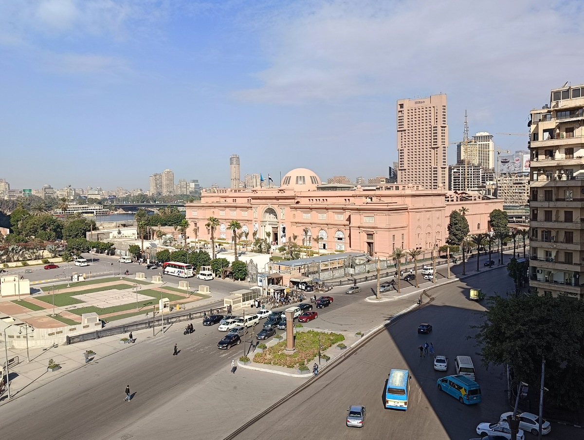 Вид из окна нашей гостиницы