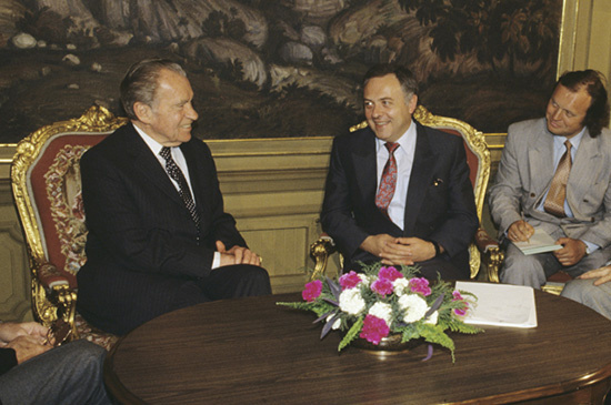 Встреча Козырева с Никсоном