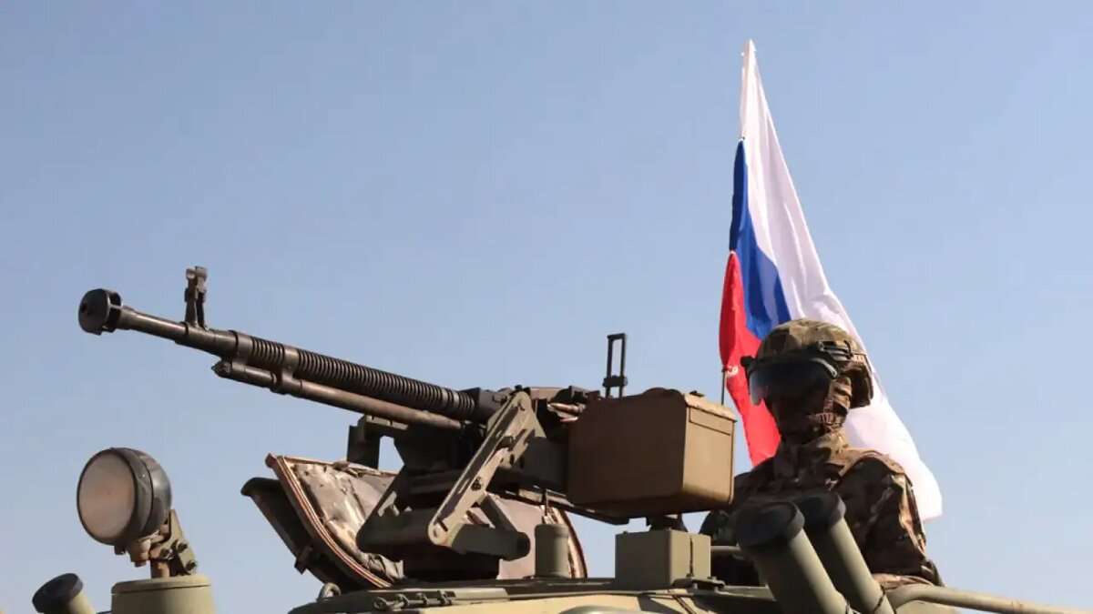    Российская армия.