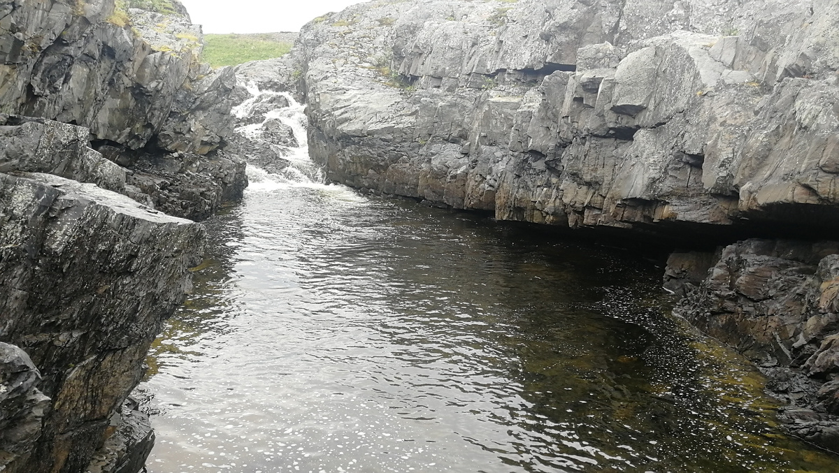 Водопад на Зубовке