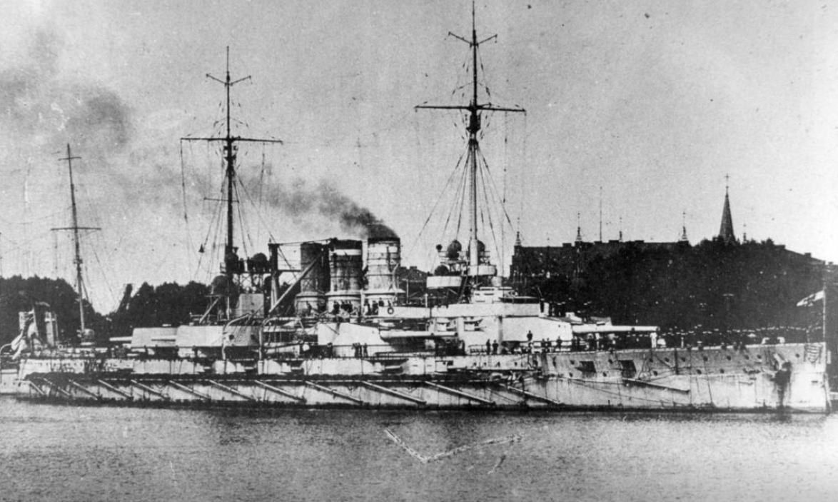 Линкор "Тюрингер", Киль, 1911 год