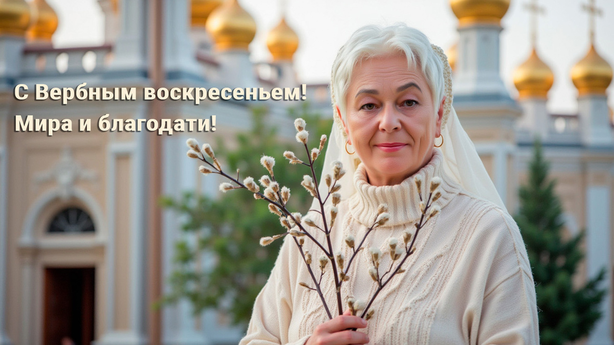 С Вербным воскресеньем!