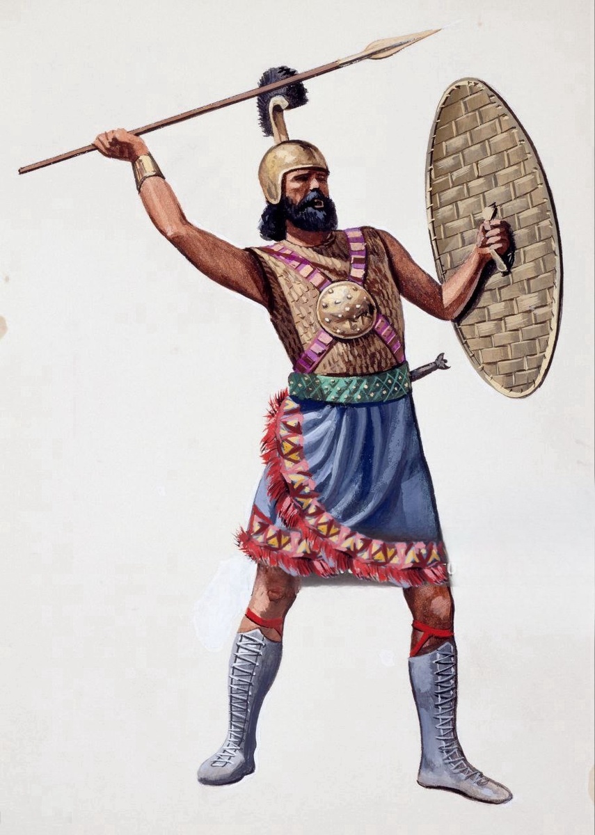 Ассирийский воин. Изображение взято на gettyimages.com Автор: DeAgostini