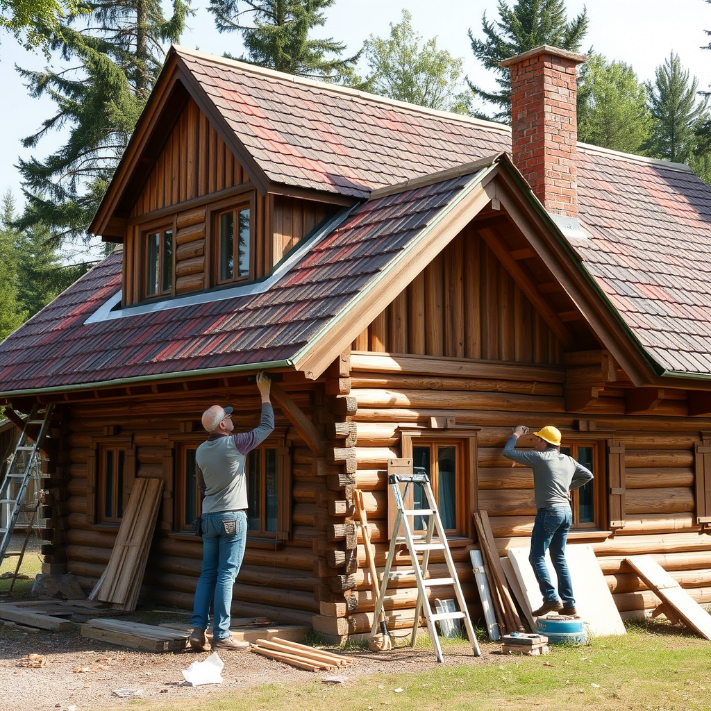 Реконструкция деревянных домов в Московской области