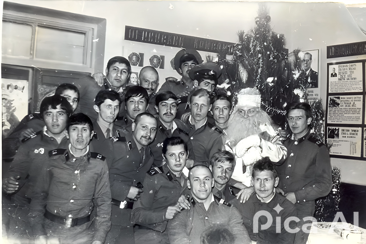 Однополчане автора. Фото Кузьмина Михаила.