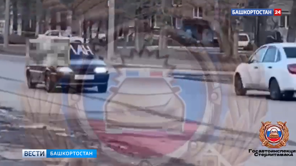    «Проспорил другу»: разъезжающего с нецензурным словом водителя задержали в Башкортостане