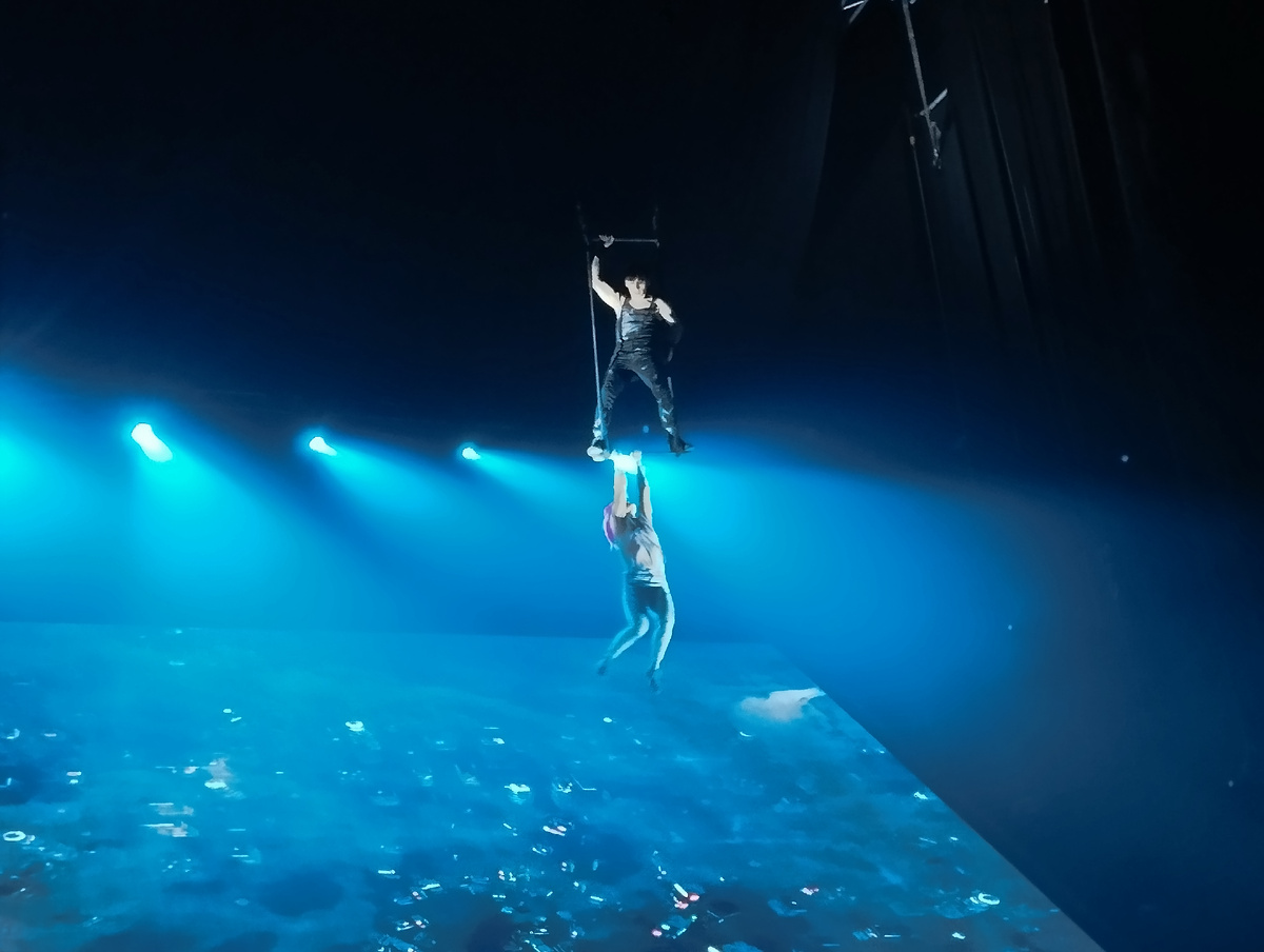 Фрагмент представления. Выполняется без страховки. ЗДЕСЬ и далее фото автора и(или) из личного архива автора, если не указано иначе.