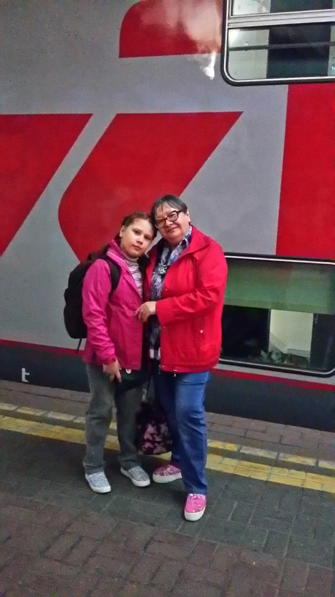 Начало пути.Лененградский вокзал.