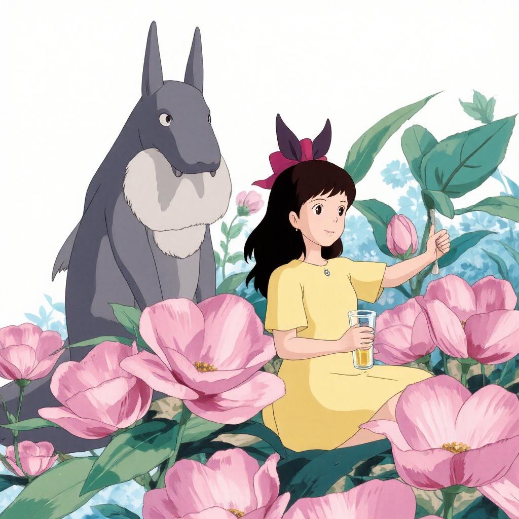 Хроники аниме-революции. Иллюстрация сгенерирована нейросетью