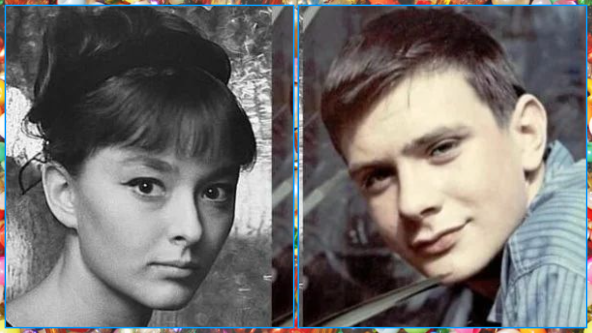 Анастасия Вертинская и Никита Михалков молодые