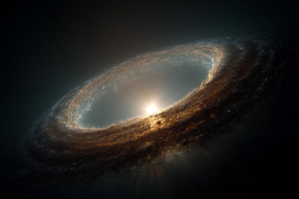 Исследование доказывает, что звезды могут образовываться в гораздо меньших ореолах темной материи, чем считалось ранее. Авторство: SciTechDaily