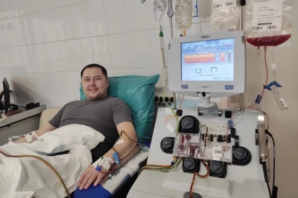    Житель Ярославля спас ребёнка, став для него донором стволовых клеток