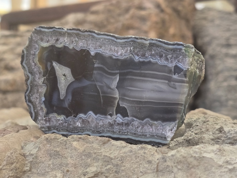 Агат чёрный, Чукотка