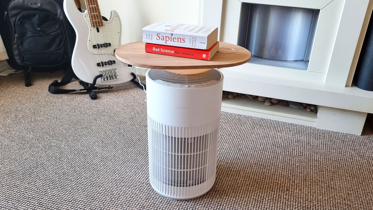    SwitchBot Air Purifier Table – умный очиститель воздуха с функцией столика