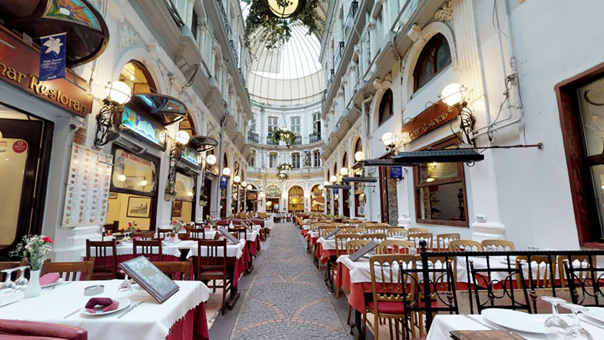 Çiçek Pasajı в Стамбуле. Фото Wikimedia