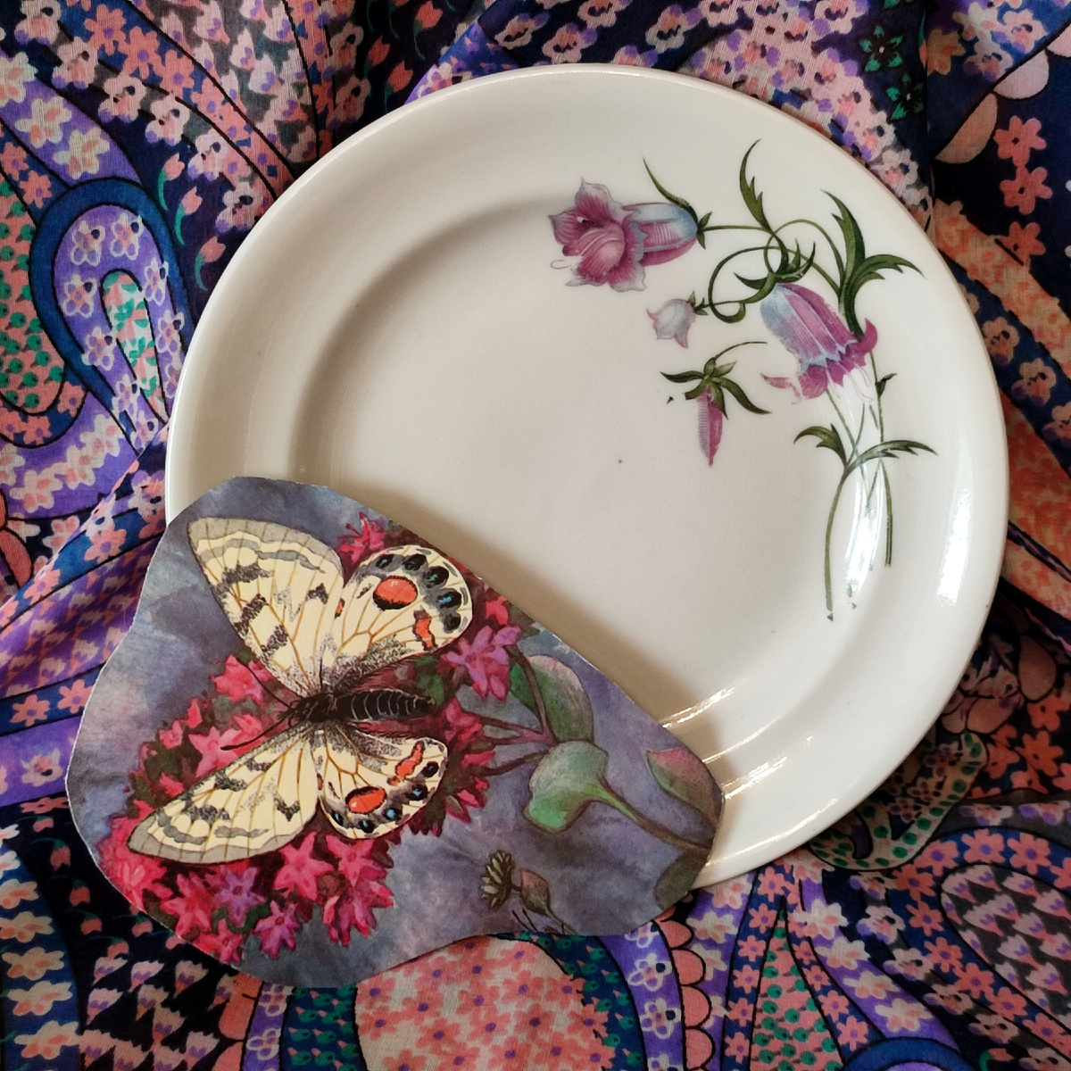 Тарелка десертная, Городница, 1970-80 гг. Цена 200 рублей