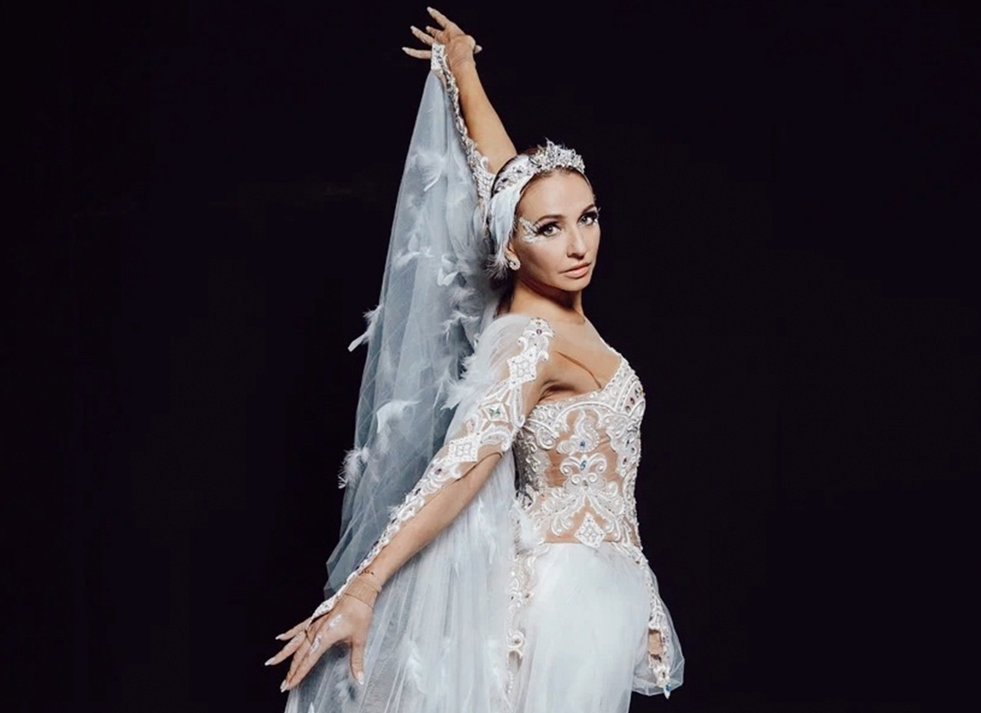 Татьяна Навка в "Лебедином озере". Фото: annarusska.ru