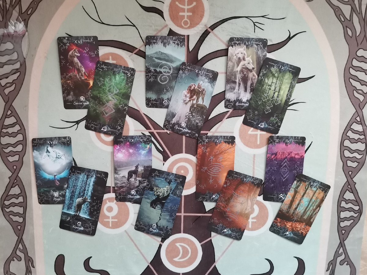 Расклад недели на Таро Wolf and Moon