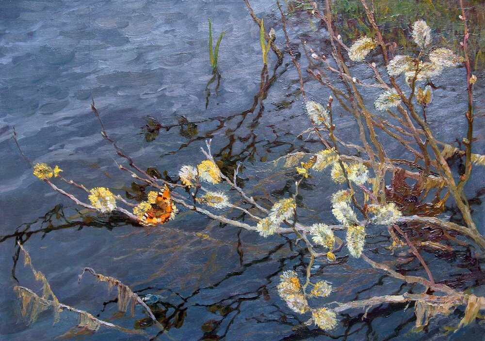 Художник Диана Коробкина — Верба.