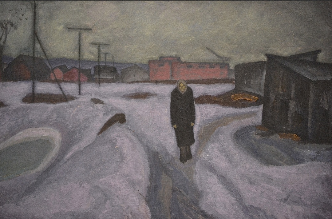 Кирпичный завод в Челюскинцах работа Виктора Попкова