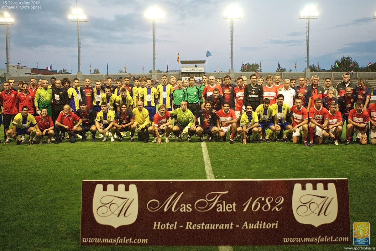 Матч легенд в Испании 2012