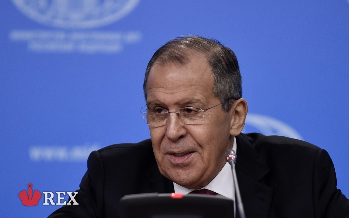    Министр иностранных дел РФ Сергей Лавров. Фото: Дарья Ильина © ИА REX