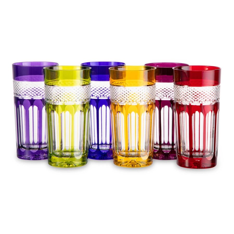 Цветной хрусталь из Франции, 