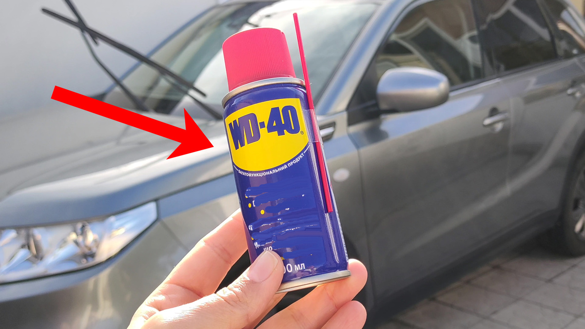 Применение wd 40 для авто