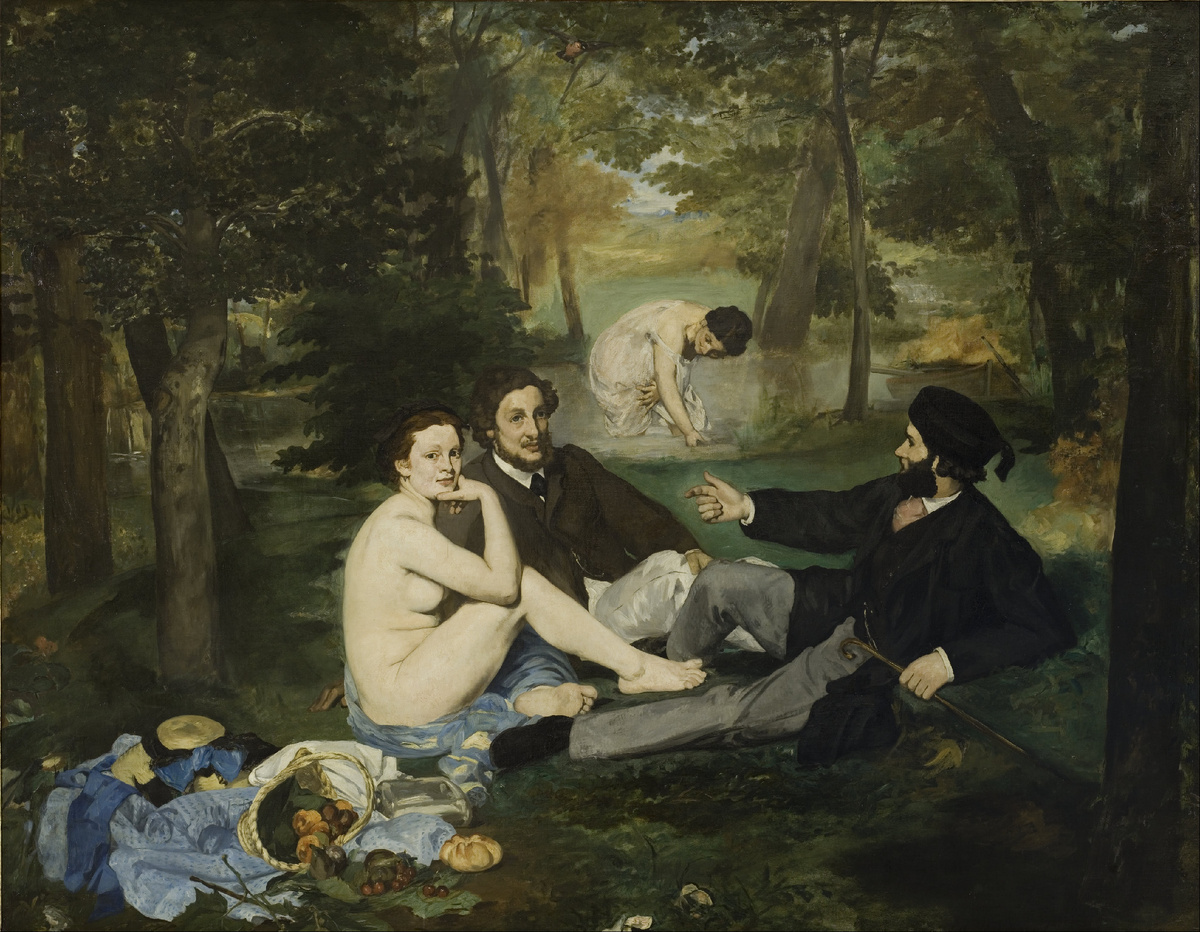 Обед на траве (Эдуард Мане, "Déjeuner sur l’Herbe", 1862–1863)