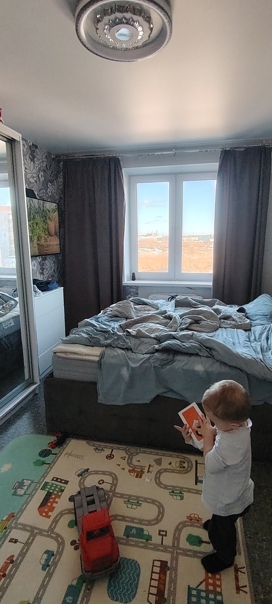 Фото автора. Начало уборки 