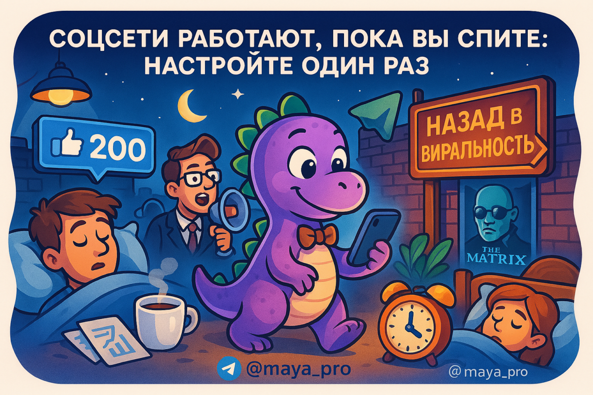    Автопостинг в социальных сетях: как сэкономить время и повысить эффективность без стресса Артур Хорошев