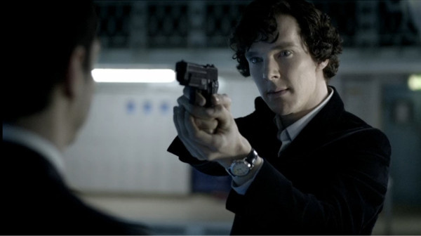 Кадр из популярного сериала про Холмса