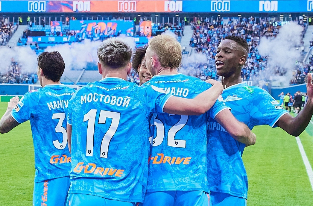 "Зенит" провел свой лучший матч нынешней весны. Фото: ФК "Зенит"